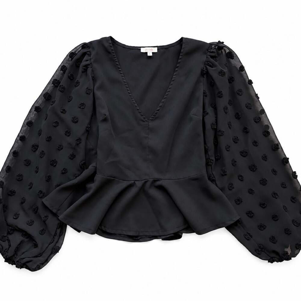 Women's Black Blouse